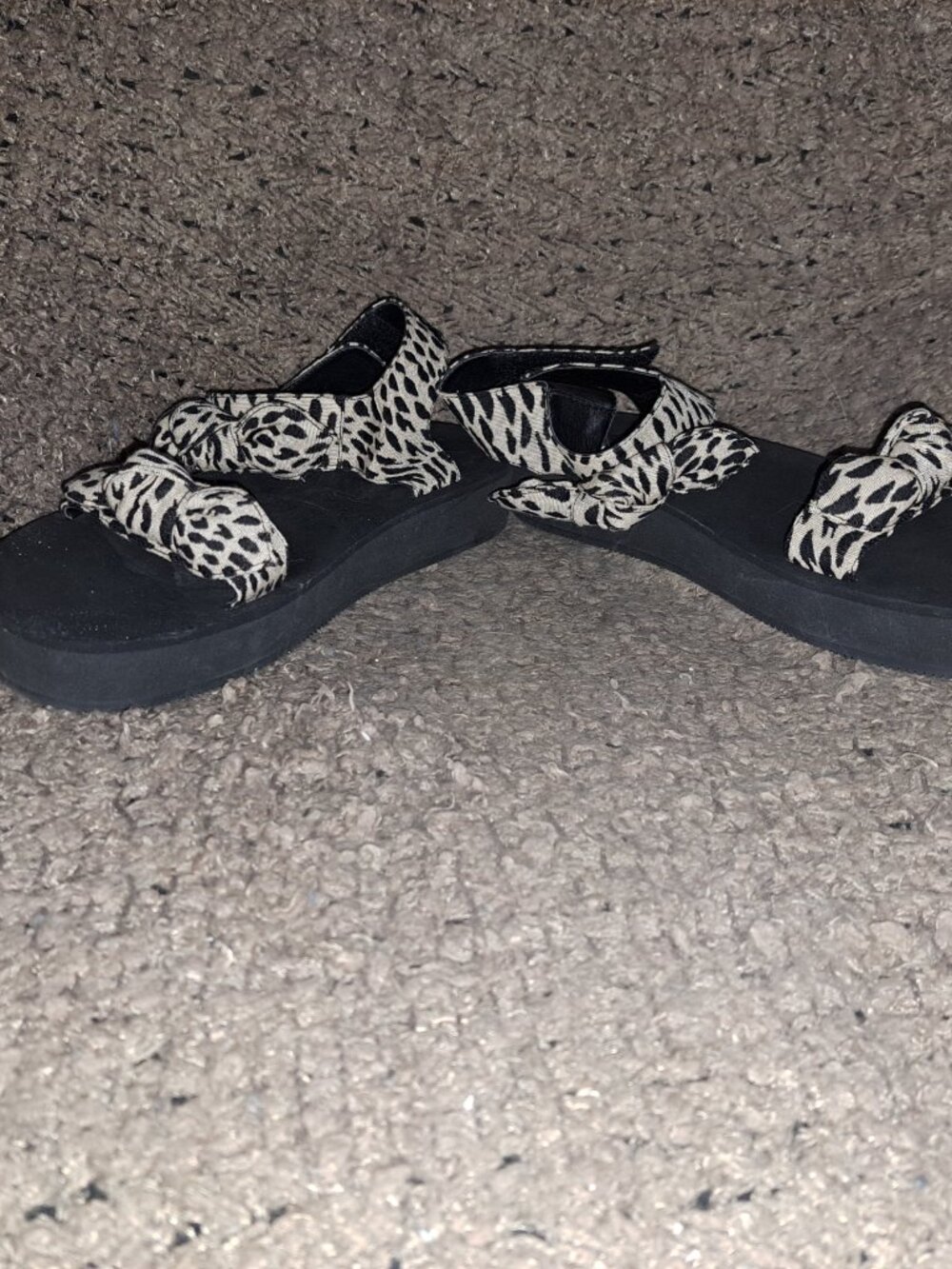 MAGUIRE-Marsala-Leopard Print Sandals-Ankle Wrap/Bows-Sz 39-NWOB - Picture 4 of 8